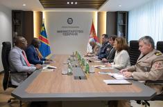 Састанак министра Гашића са амбасадором ДР Конго Муламбом