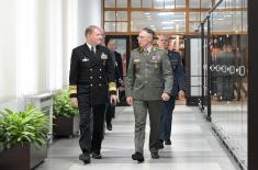 Састанак са командантом Команде здружених снага НАТО-а из Напуља