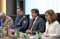 Састанак министра Гашића са амбасадором ДР Конго Муламбом