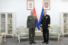 Састанак са командантом Команде здружених снага НАТО-а из Напуља