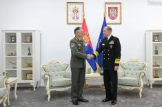 Састанак са командантом Команде здружених снага НАТО-а из Напуља