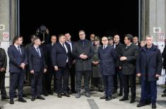 President Vučić visits “Complex Combat Systems” in Kuršumlija