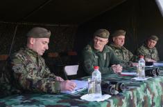 Redovna obuka tenkista Vojske Srbije