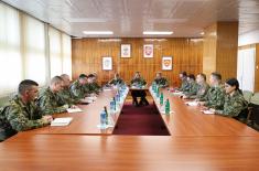 Visit to Central Logistic Base and Military Geographical Institute