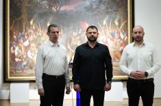 Министар Вучевић отворио изложбу „Борба за српску државност и слободу српског народа“ 