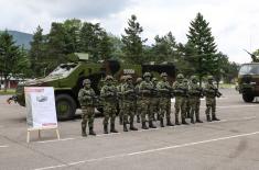 Министар Гашић обишао Четврту бригаду копнене војске 