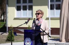 Minister Vučević unveils monument to soldiers killed in 1990s wars in Bačka Topola