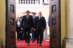 Handover of duties at Ministry of Defence