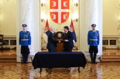 Handover of duties at Ministry of Defence