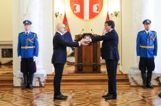 Handover of duties at Ministry of Defence