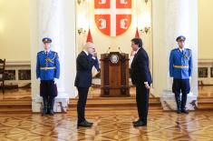 Handover of duties at Ministry of Defence