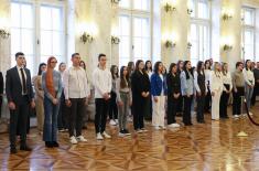 Minister Vučević: Young people give new strength and energy to Ministry of Defence and Serbian Armed Forces