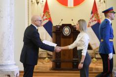 Minister Vučević: Young people give new strength and energy to Ministry of Defence and Serbian Armed Forces