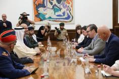 President Vučić meets with U.A.E. Minister of State for Defence Affairs