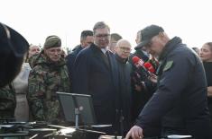 Održan prikaz naoružanja i vojne opreme Vojske Srbije u Nišu