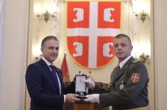 Minister Stefanović presents decorations to members of Ministry of Defence and Serbian Armed Forces