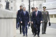 Minister Stefanović Meets Secretary of State for Defence Wallace in London 