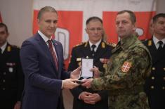 Minister Stefanović presents decorations to members of Ministry of Defence and Serbian Armed Forces