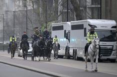 Minister Stefanović Toured Household Cavalry Regiment