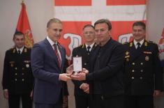 Minister Stefanović presents decorations to members of Ministry of Defence and Serbian Armed Forces