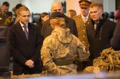 Minister Stefanović Toured Household Cavalry Regiment