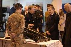 Minister Stefanović Toured Household Cavalry Regiment