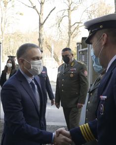 Министар Стефановић присуствовао обележавању Савиндана у Војној  гимназији 