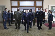 Minister Stefanović attends celebration of St. Sava Day at Military Grammar School