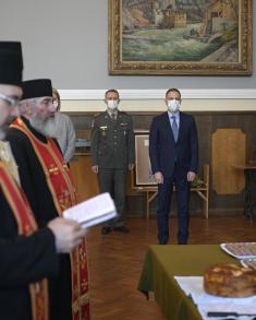 Minister Stefanović attends celebration of St. Sava Day at Military Grammar School