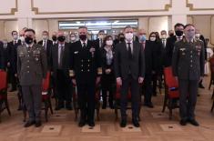 Sastanak ministra Stefanovića sa komandantom NATO Združenih snaga Napulj admiralom Burkom