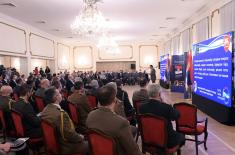 Sastanak ministra Stefanovića sa komandantom NATO Združenih snaga Napulj admiralom Burkom