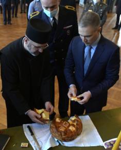 Minister Stefanović attends celebration of St. Sava Day at Military Grammar School