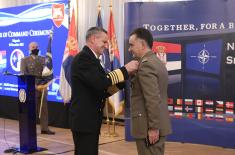 Sastanak ministra Stefanovića sa komandantom NATO Združenih snaga Napulj admiralom Burkom