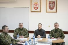 Министар Стефановић обишао кадете Војне академије на Копаонику 