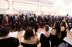 Minister Stefanović attends 80th anniversary celebration of First Proletarian Brigade