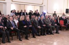 Minister Stefanović attends 80th anniversary celebration of First Proletarian Brigade