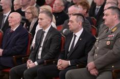 Minister Stefanović attends 80th anniversary celebration of First Proletarian Brigade