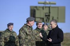 Minister Stefanović visits 126th ASEWG Brigade