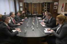 Meeting between Minister Stefanović and US Special Envoy for Western Balkans Gabriel Escobar