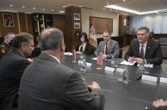 Meeting between Minister Stefanović and US Special Envoy for Western Balkans Gabriel Escobar
