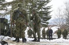 Minister Stefanović visits IT and Signals Training Centre in Gornji Milanovac