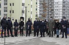 Handover of Keys to Flats for Security Forces in Novi Sad 