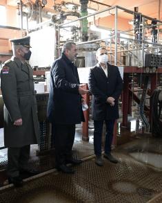 Minister Stefanović Visited “Prva Iskra” in Barič