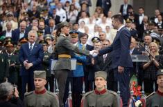 Commissioning Ceremony for the youngest officers of the Serbian Armed Forces 