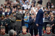 Commissioning Ceremony for the youngest officers of the Serbian Armed Forces 