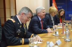 Meeting of the Minister of Defence with the US Ambassador