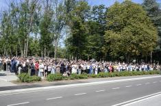 Свечаност поводом завршетка школовања ученика 53. класе Средње стручне војне школе
