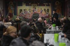 Gathering with families of fallen members of Armed Forces