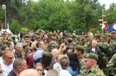 Одржана свечаност полагања војничке заклетве у Лесковцу