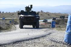 Провера обучености јединице Војске Србије за учешће у мировној операцији
